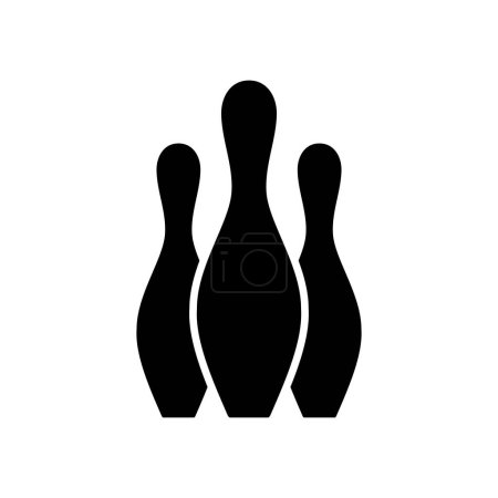 Foto de Bowling Striking Victory icono de diseño de vectores plantillas concepto simple y elegante - Imagen libre de derechos