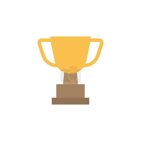 Illustration for Trophy icon vector design templates simple and modern concept - Royalty Free Image