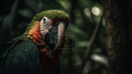 Photo for Close up of a parrot in the zoo - Royalty Free Image
