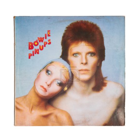 Foto de Pin Ups es un álbum del artista inglés David Bowie, publicado en 1973. Udine Italia _ 4 julio 2023 - Imagen libre de derechos