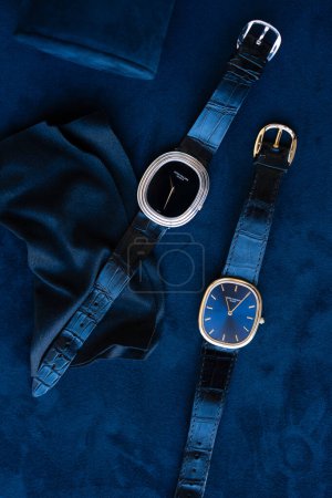 Photo for Milano Italy_ November 9 2023. Patek Philippe luxury watches Ellipse collection - Royalty Free Image
