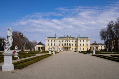 Photo for 13.04.2023 Bialystok Poland.The city Branicki Palace in all glory in the spring. - Royalty Free Image