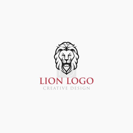 Löwe Logo-Design-Vorlage