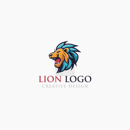 Löwe Logo-Design-Vorlage