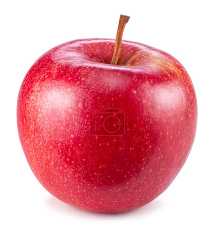 Téléchargez les photos : Pomme rouge isolée sur fond blanc. - en image libre de droit