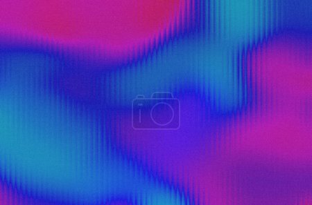 Photo for Vibrant gradient background with glass-like effect. Modern, creative, and fluid - Royalty Free Image