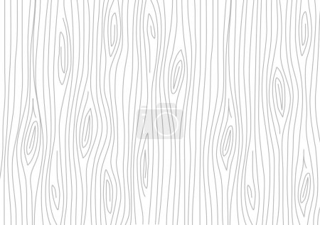 Ilustración de Fondo patrón de madera. madera Patrón sin costura. fondo de línea ondulada. Fondo de línea de madera abstracta. Textura de grano madera. - Imagen libre de derechos