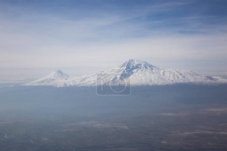 Mont Ararat vue d'un oeil d'oiseau