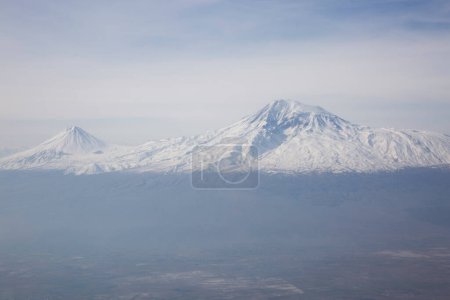 Mont Ararat vue d'un oeil d'oiseau