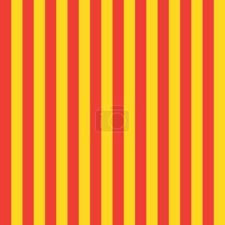 Katalonien Independence Day Logo Konzept Katalonien Flagge rot gelb Farbstreifen bunt Pinselstriche bemalt Nationalflagge Banner Bemalte Textur Unabhängigkeitstag patriotischen Hintergrund Estelada Abstraktes Design Plakat Tapete Social Media Zeichen 2024