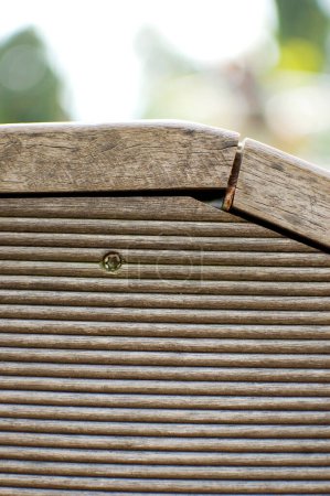 Téléchargez les photos : Wooden plank close up. Selective focus. - en image libre de droit