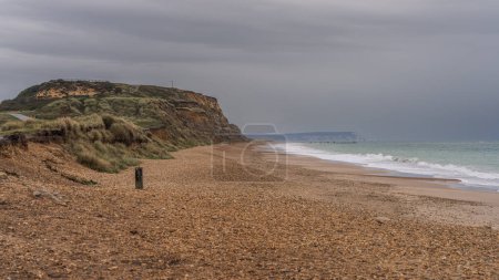Der Strand in Hengistbury Head in der Nähe von Bournemouth, Dorset, England, Großbritannien