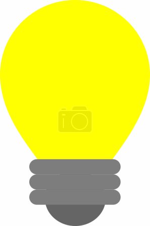 Téléchargez les illustrations : Vector Drawing Lamp Bright Light - en licence libre de droit