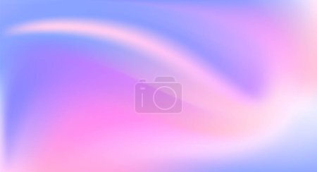 Illustration for Holographic foil. Iridescent holographic foil. Hologram texture. Pastel neon rainbow. Ultraviolet metallic paper. Template for presentation. Cover to web design. Abstract colorful gradient. - Royalty Free Image