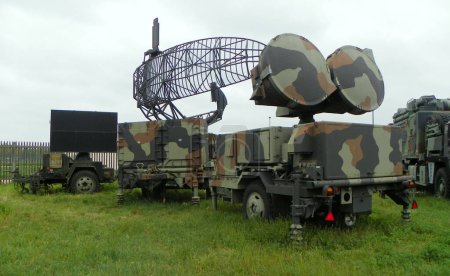 Germany, Berlin, Museum of Military History, Berlin-Gatow Airfield, mobile military radar complex
