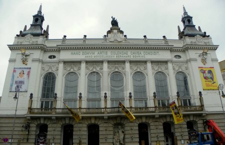 Foto de Alemania, Berlín, el Teatro des Westens (Teatro del Oeste), fachada del edificio - Imagen libre de derechos