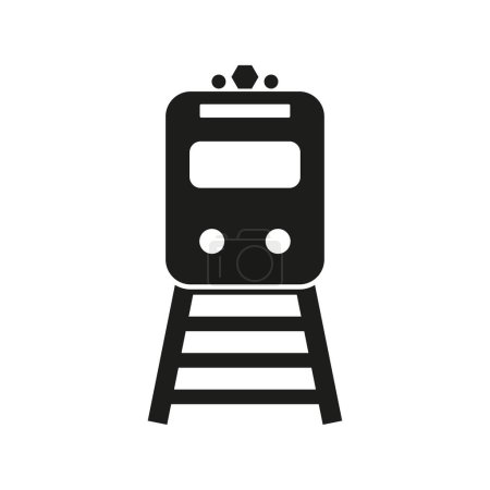 Illustration for Metro icon. Vector illustration. EPS 10. stock image. - Royalty Free Image