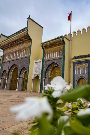 Téléchargez les photos : L'extérieur du palais Dar al-Makhzen dans la médina de Fès - en image libre de droit