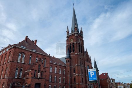 Téléchargez les photos : Eglise Sainte Marie-Madeleine à Bruxelles, Belgique - en image libre de droit