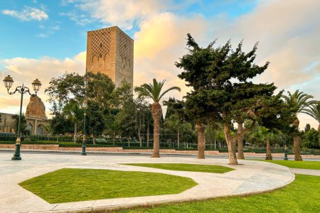 Photo for The Hassan tower in Rabat, Morocco - Royalty Free Image