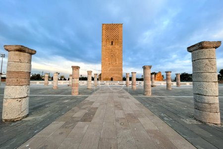 Téléchargez les photos : La tour Hassan à Rabat, Maroc - en image libre de droit