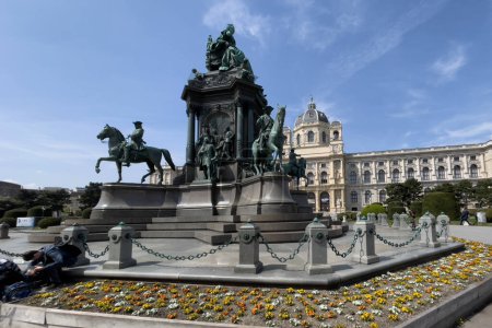 Foto de Monumento a María Teresa en Viena, Austria - Imagen libre de derechos