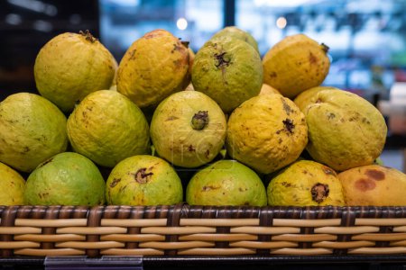 Photo for Guava for sale in a grocery store in Brazil - Royalty Free Image