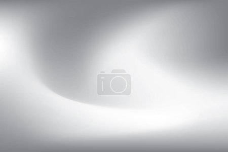 Abstract white and gray gradient background, shadow and highlight pattern. Vector illustration.