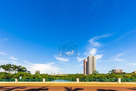 Ribeirao Preto city park, aka Water eyes garden. The city is located in Brazil country side. Sao Paulo state.
