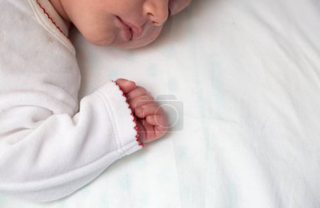 Photo for New born baby cute hand detail photo - Royalty Free Image