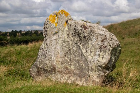 Téléchargez les photos : Le cercle de pierre Avebury, site du patrimoine mondial de l'Unesco, situé dans le Wiltshire au Royaume-Uni - en image libre de droit