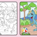 learn coloring for kids and elementary school.