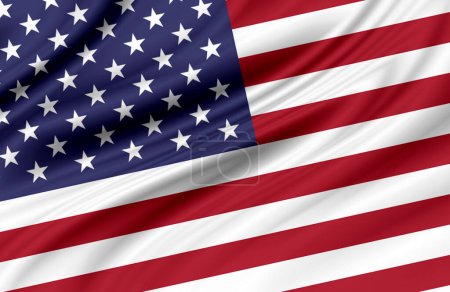Téléchargez les photos : Magnifiquement agitant étoile et drapeau américain rayé - en image libre de droit
