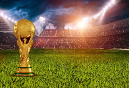 Téléchargez les photos : Qatar 2022 Coupe du monde de football blanc. Organisation internationale de football au Qatar du 21 novembre au 18 décembre 2022 - en image libre de droit