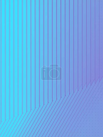Téléchargez les photos : Abstract background of violet lines. Pattern for decoration design. 3d rendering digital illustration - en image libre de droit