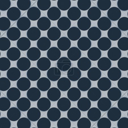Photo for Polka dot pattern. Creative concept design. 3d rendering digital illustration - Royalty Free Image