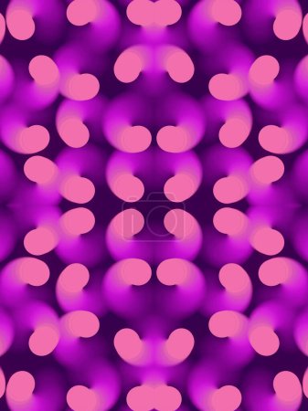 Téléchargez les photos : Modèle symétrique coloré d'un groupe d'objets en spirale colorés. Contexte de conception abstrait. Concept créatif. Illustration numérique de rendu 3D - en image libre de droit