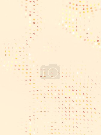 Téléchargez les photos : Fond clair abstrait montre une onde lisse comme un motif multicolore de paillettes scintillantes. Conception de concept créatif. Illustration numérique de rendu 3D - en image libre de droit