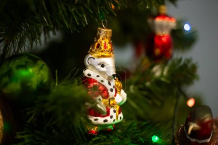 Photo for Christmas tree and Christmas decorations New Year concept. High quality photo - Royalty Free Image