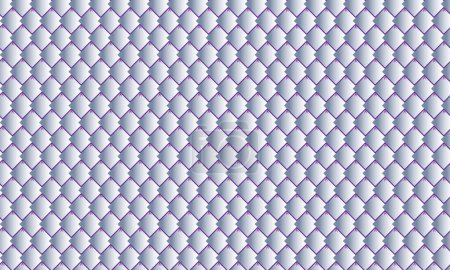 Illustration for Purple gradient vector seamless pattern. Modern stylish texture. Repeating geometric background with trapezoid. Trendy hipster sacred geometry. Background for skinali pattern in classic style. EPS - Royalty Free Image