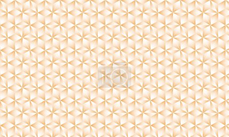 Ilustración de Patrón de gradiente marrón y blanco realista 3D. Textura cubo moderno. patrón sin costuras Fondo. Repetir azulejos. Elementos volumétricos triangulares de diferente tamaño aleatorio. Ilustración 3D. EPS 10 - Imagen libre de derechos