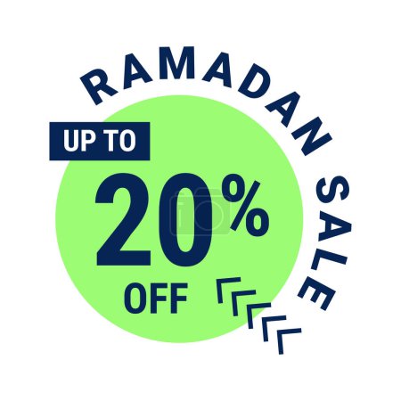 Téléchargez les photos : Ramadan Super Vente Obtenez Jusqu'à 20 % Off sur fond pointillé Bannière - en image libre de droit
