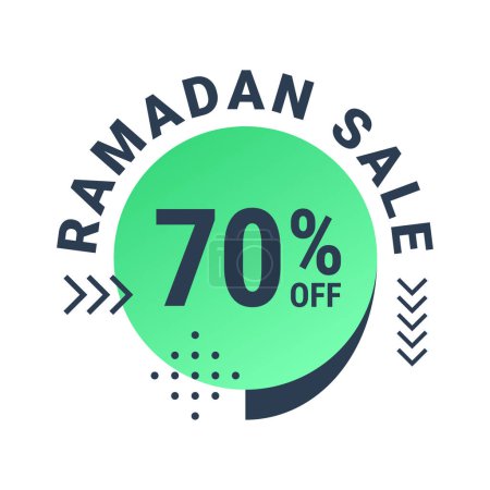 Téléchargez les photos : Ramadan Super Vente Obtenez Jusqu'à 70 % Off sur fond pointillé Bannière - en image libre de droit