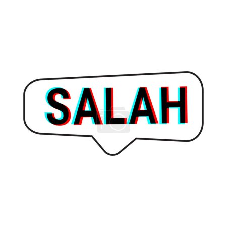 Téléchargez les illustrations : Bannière d'appel vectoriel blanche de Salah avec des informations sur le jeûne et la prière au Ramadan - en licence libre de droit