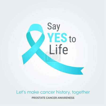 Illustration for Designing a Cure. Vector Background Prostate Cancer Awareness Campaign - Royalty Free Image