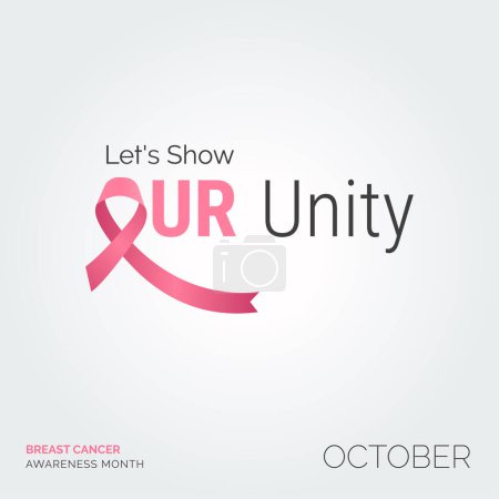 Illustration for Conquer with Pink Compassion: Breast Cancer - Royalty Free Image