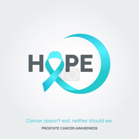 Illustration for Empower the Fight for Prostate Health. Awareness - Royalty Free Image