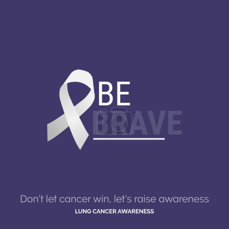 Téléchargez les illustrations : Élever l'espoir. Brushing Away Cancer. Santé pulmonaire - en licence libre de droit