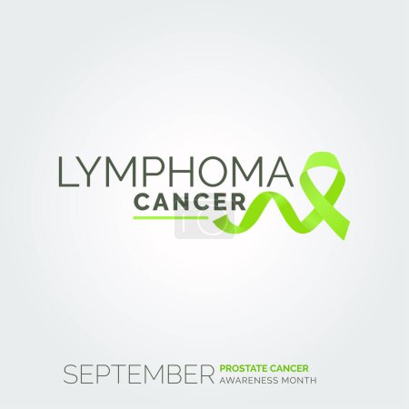 Illustration for Conquer Lymphoma. Vector Background Posters - Royalty Free Image