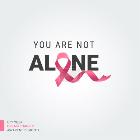 Téléchargez les illustrations : Triomphe sur le cancer du sein : conception de sensibilisation - en licence libre de droit
